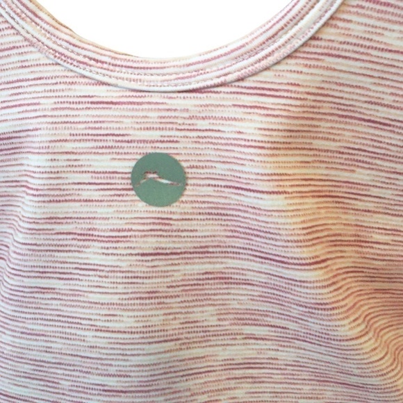 GOTTEX Compression Top Tank Bra Racerback Athletic Fitness Cropped Pink Unworn - Picture 9 of 14